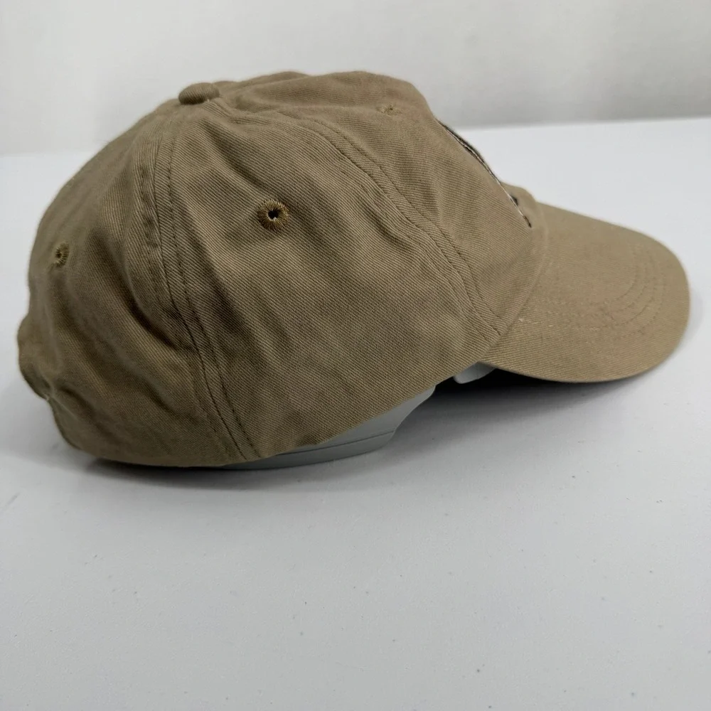 Anvil Luray Caverns Hat Mens OSFA Tan Embroidered Souvenir Dad Cap Virginia